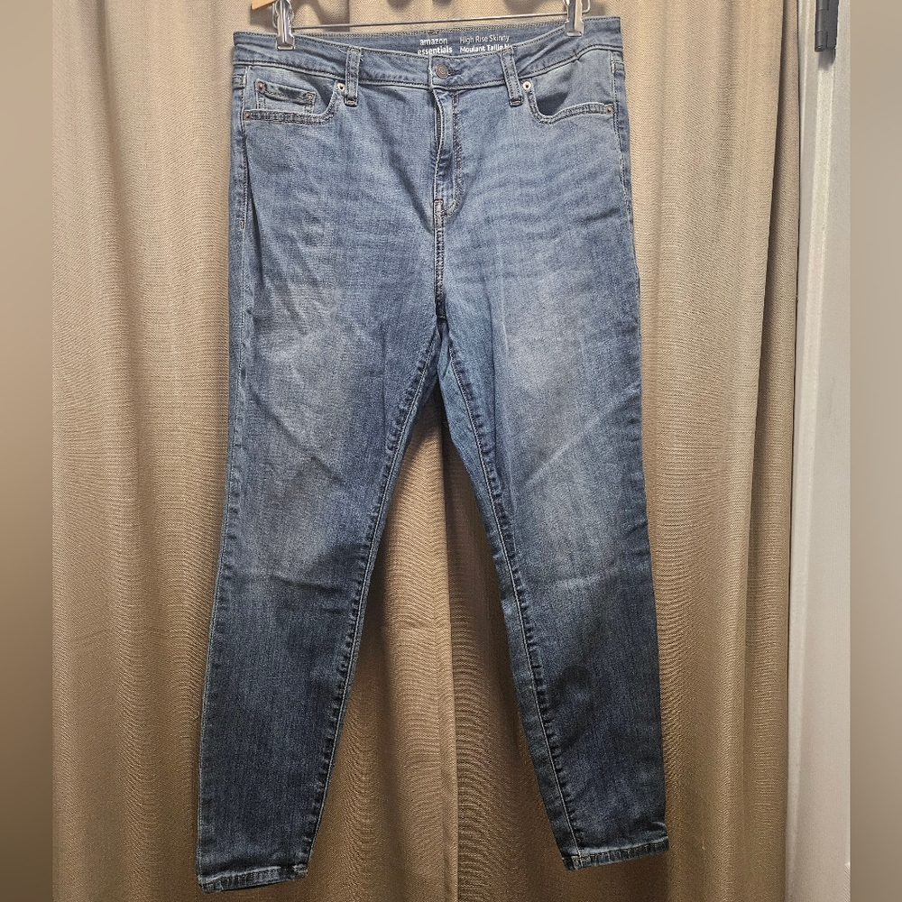 Skinny Blue Denim Jeans